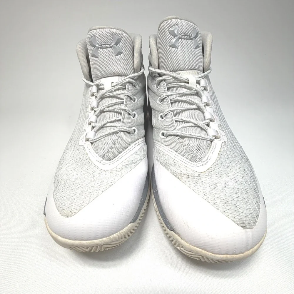 Under Armour Curry 3Zero III Basketball‎ Shoes White Grey Men's Size 11